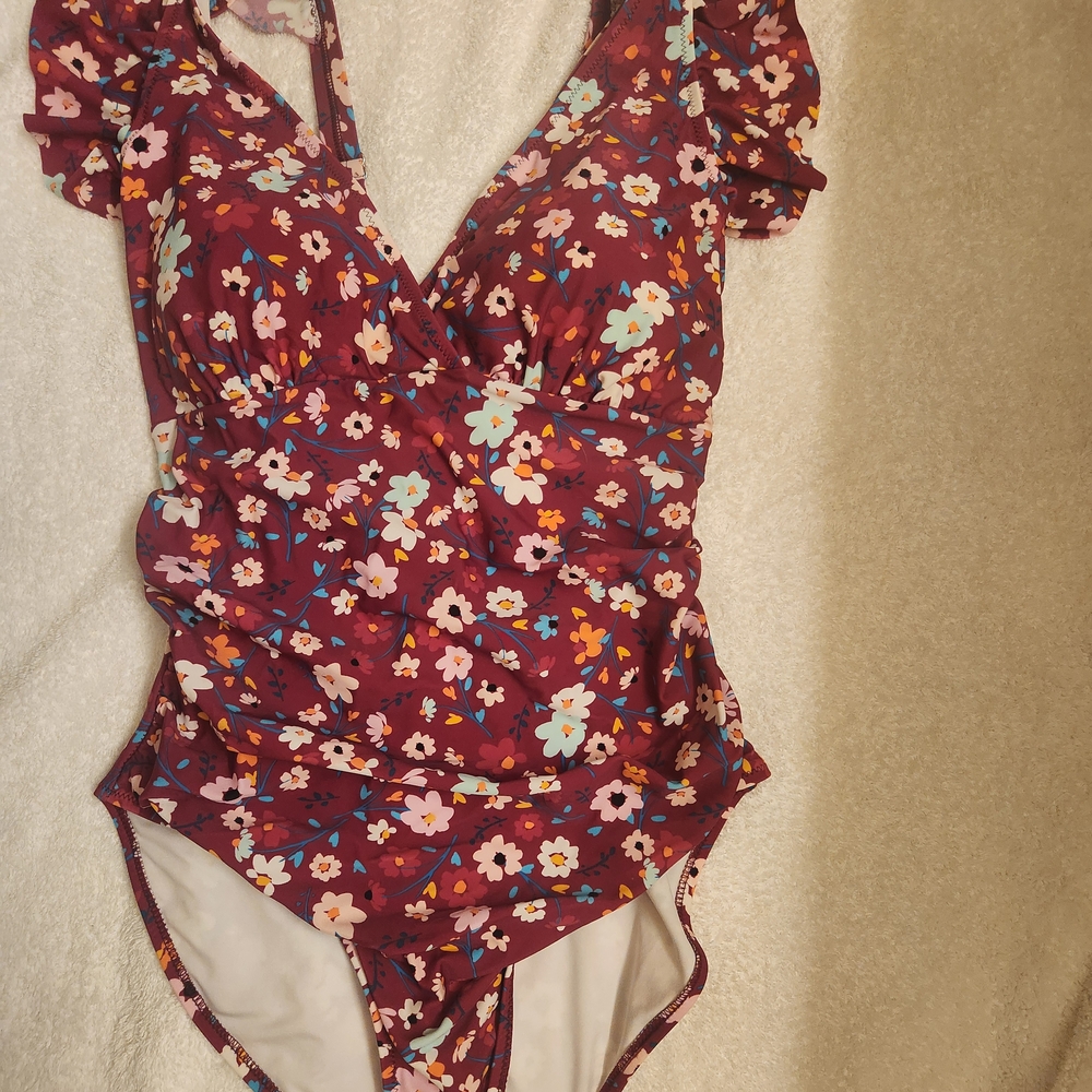 Floral One-Piece Swimsuit